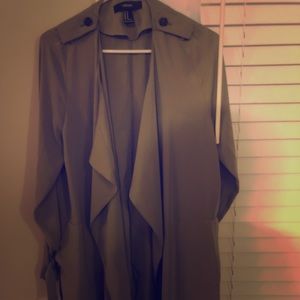 Forever 21 Olive Trench